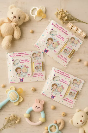 Çikolatalı Kare Bardak Altlığı Açacak Magnet