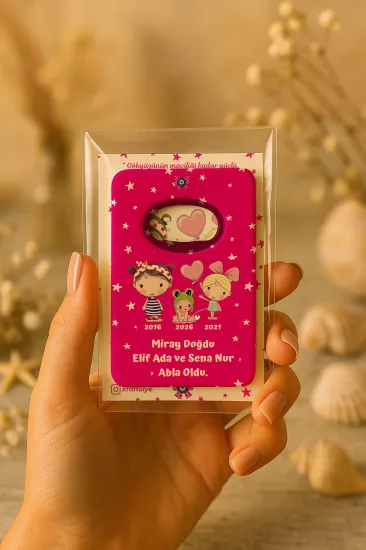 Kartlı Açacak Magnet | Bebek ve Baby Shower Hediyesi