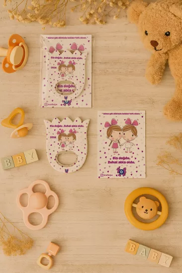 Bebek & Doğum Günü Kartlı Lale Açacak