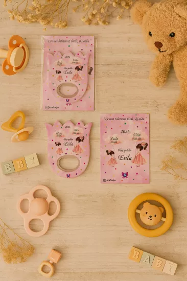 Bebek & Doğum Günü Kartlı Lale Açacak