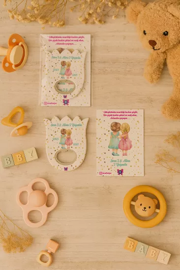 Bebek & Doğum Günü Kartlı Lale Açacak