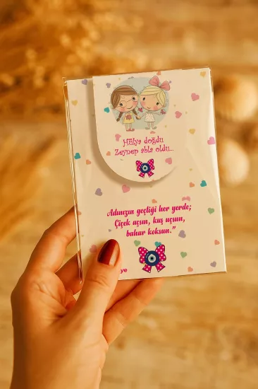 Kişiye Özel Mıknatıslı Kitap Ayracı Hediyelikleri
