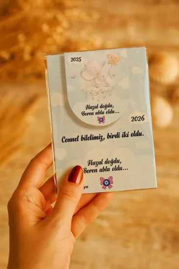 Kişiye Özel Mıknatıslı Kitap Ayracı Hediyelikleri