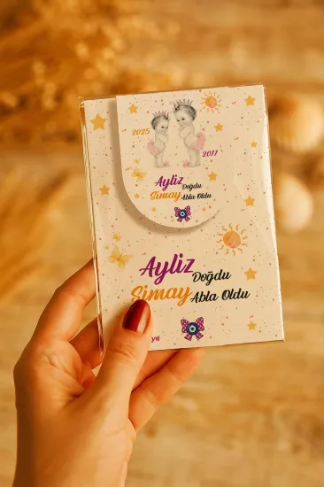 Kişiye Özel Mıknatıslı Kitap Ayracı Hediyelikleri