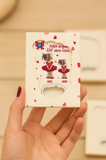 Ayak İzi Açacak Magnet | Bebek Hediyelikleri