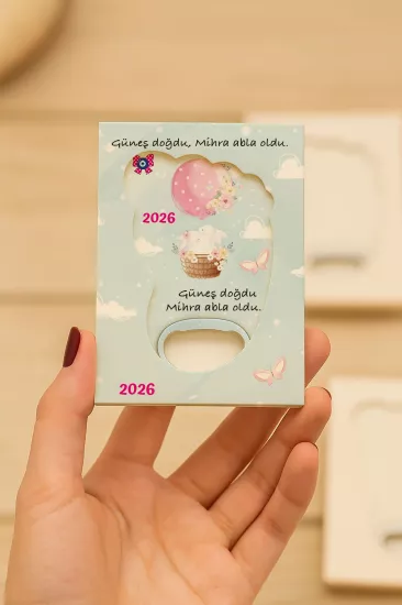 Ayak İzi Açacak Magnet | Bebek Hediyelikleri