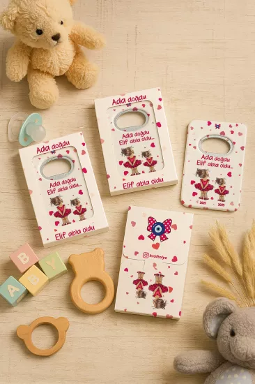 Yeni Doğan ve Baby Shower Açacak Magnet | Kutulu Hediyelik