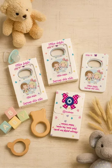 Yeni Doğan ve Baby Shower Açacak Magnet | Kutulu Hediyelik