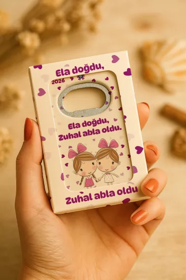 Yeni Doğan ve Baby Shower Açacak Magnet | Kutulu Hediyelik