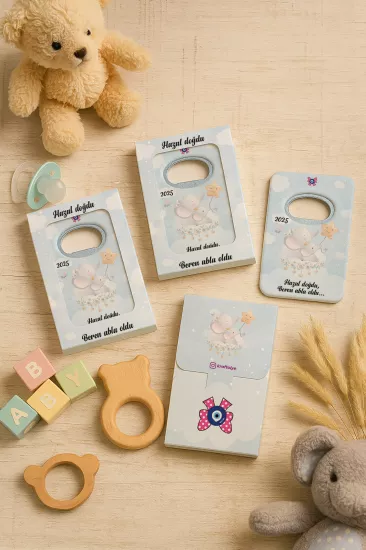 Yeni Doğan ve Baby Shower Açacak Magnet | Kutulu Hediyelik
