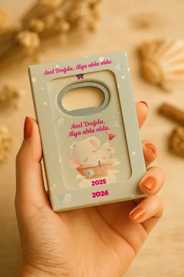 Yeni Doğan ve Baby Shower Açacak Magnet | Kutulu Hediyelik