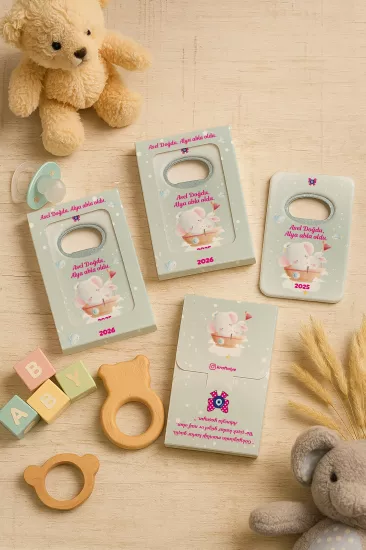 Yeni Doğan ve Baby Shower Açacak Magnet | Kutulu Hediyelik