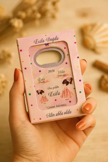 Yeni Doğan ve Baby Shower Açacak Magnet | Kutulu Hediyelik