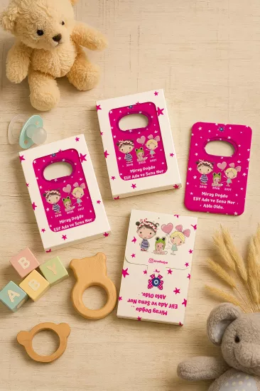 Yeni Doğan ve Baby Shower Açacak Magnet | Kutulu Hediyelik
