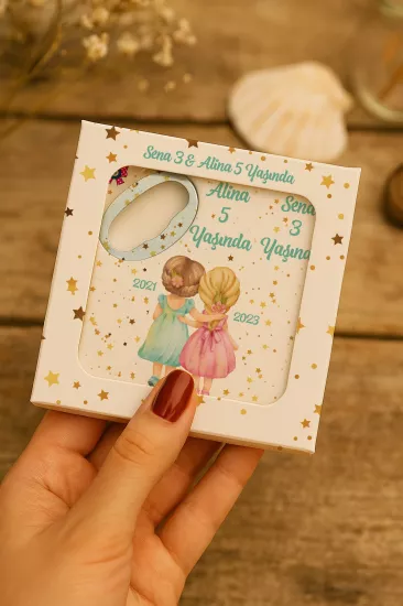 Kutulu Kare Bardak Altlığı Açacak Magnetler