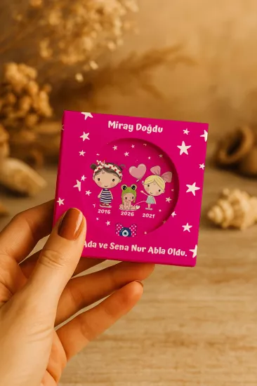 Kutulu Metal Açacak Magnet Hediyelik