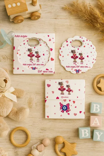 Kutulu Papatya Bardak Altlığı Açacak Magnet