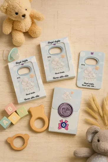 Mühürlü Açacak Magnet – Bebek Hediyesi