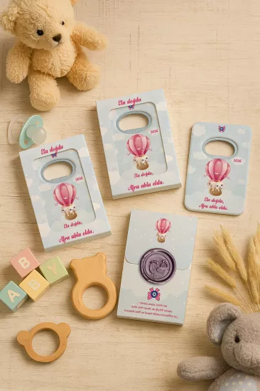Mühürlü Açacak Magnet – Bebek Hediyesi