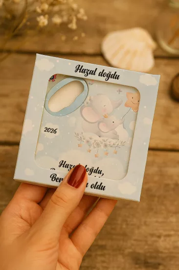 Mühürlü Kutulu Bardak Altlığı Açacak Magnet