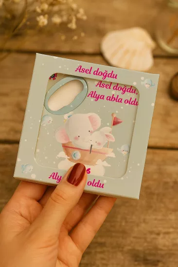 Mühürlü Kutulu Bardak Altlığı Açacak Magnet