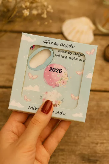 Mühürlü Kutulu Bardak Altlığı Açacak Magnet