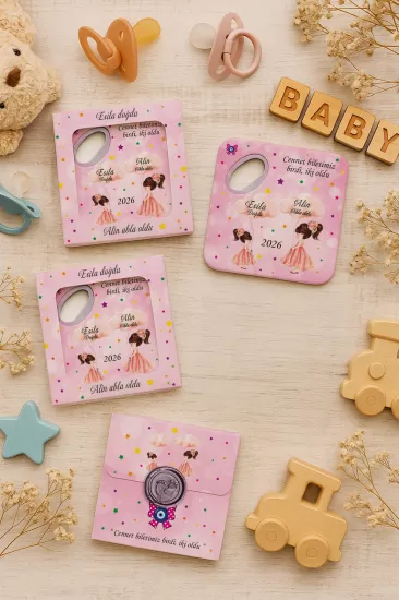Mühürlü Kutulu Bardak Altlığı Açacak Magnet
