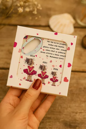 Mühürlü Kutulu Bardak Altlığı Açacak Magnet
