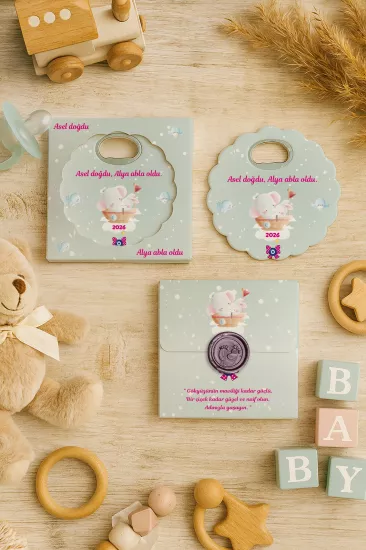 Bebek & Doğum Günü Papatya Açacak Magnetler