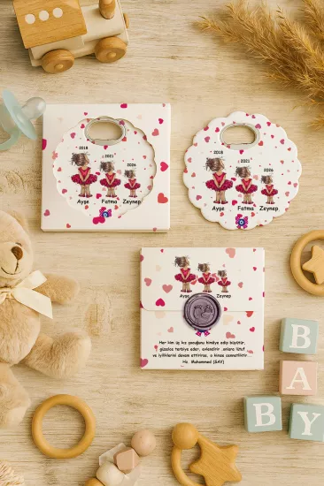 Bebek & Doğum Günü Papatya Açacak Magnetler