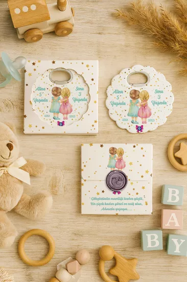 Bebek & Doğum Günü Papatya Açacak Magnetler