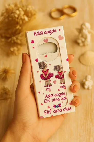 Bebek & Doğum Günü Kutulu Açacak Magnet