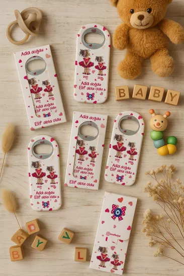 Bebek & Doğum Günü Kutulu Açacak Magnet
