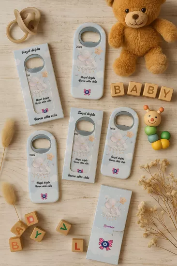 Bebek & Doğum Günü Kutulu Açacak Magnet