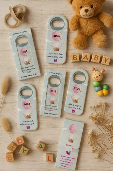 Bebek & Doğum Günü Kutulu Açacak Magnet