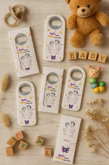 Bebek & Doğum Günü Kutulu Açacak Magnet