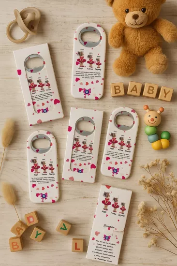 Bebek & Doğum Günü Kutulu Açacak Magnet