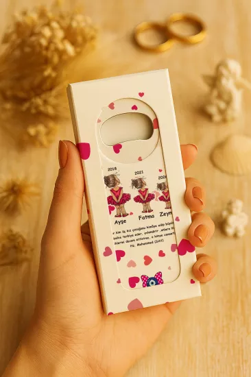 Mühürlü Kutulu Uzun Açacak Magnet