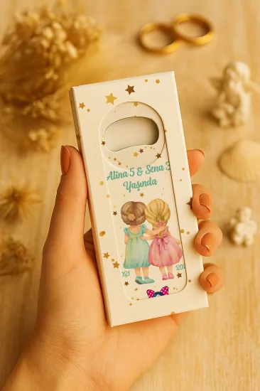 Mühürlü Kutulu Uzun Açacak Magnet
