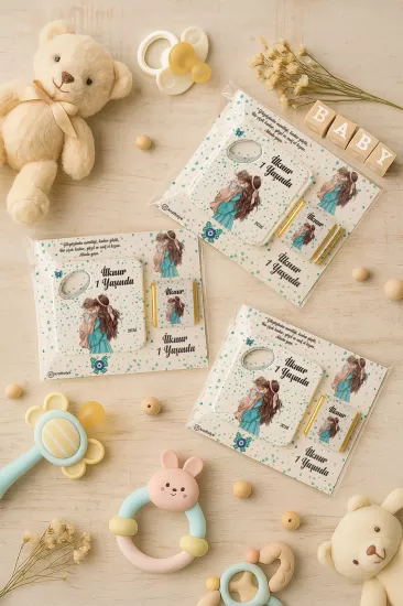 Çikolatalı Kare Bardak Altlığı Açacak Magnet