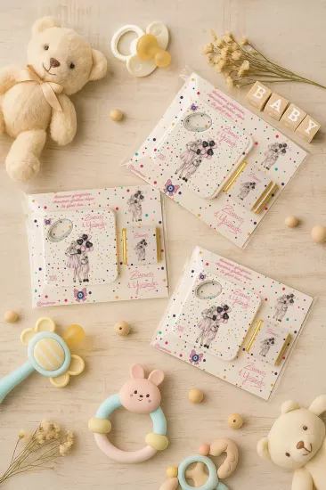 Çikolatalı Kare Bardak Altlığı Açacak Magnet