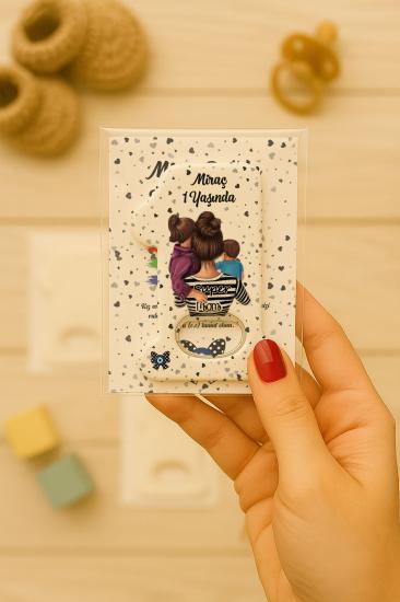 Kişiye Özel 1 Yaş Açacak Magnet
