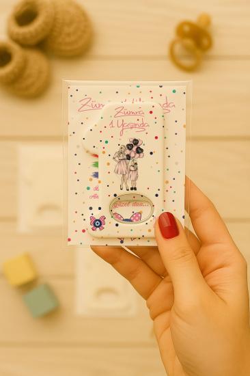 Kişiye Özel 1 Yaş Açacak Magnet