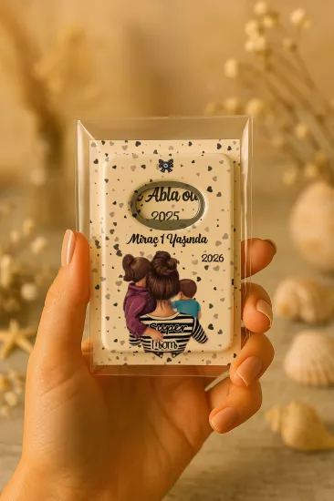 Kartlı Açacak Magnet | Bebek ve Baby Shower Hediyesi