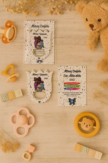 Bebek & Doğum Günü Kartlı Lale Açacak