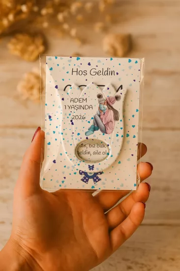 Bebek & Doğum Günü Kartlı Lale Açacak