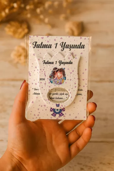 Bebek & Doğum Günü Kartlı Lale Açacak
