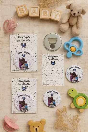 Kartlı Metal Açacak Magnet Hediyelikleri