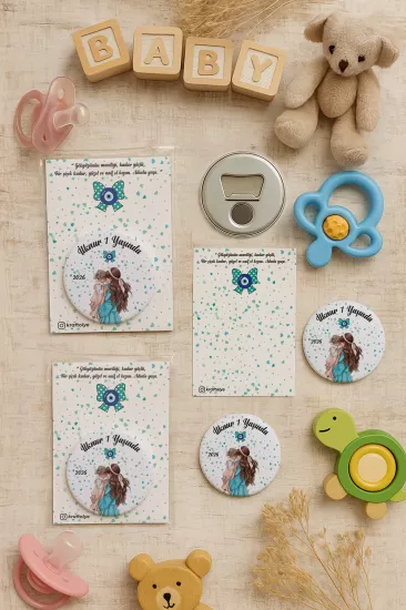 Kartlı Metal Açacak Magnet Hediyelikleri