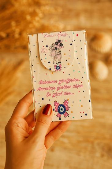 Kişiye Özel Bebek Hediyesi Mıknatıslı Kitap Ayracı